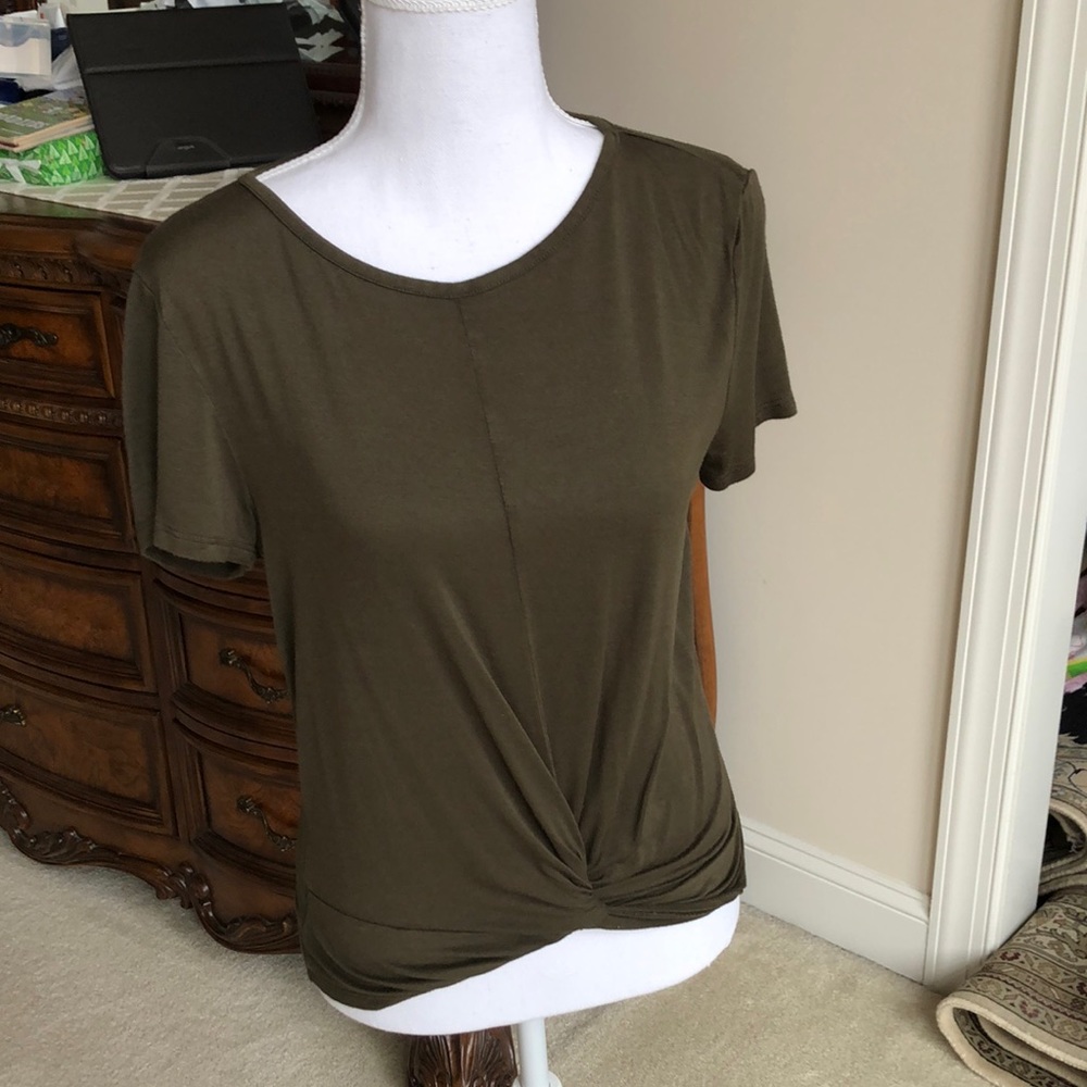 Olive green tshirt